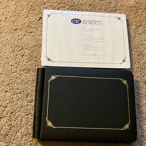 Creative Memories Mini Black Scrapbook Album Set